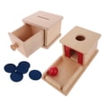 thumbnail image 1 of Juguetes Divertidos Para Niños De Actividad Montessori Monedas Sensoriales / Caja De Macarena Juguete educativo de Montessori, 1 of 8