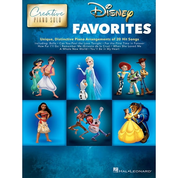 Disney Favorites - Creative Piano Solo, (Paperback)