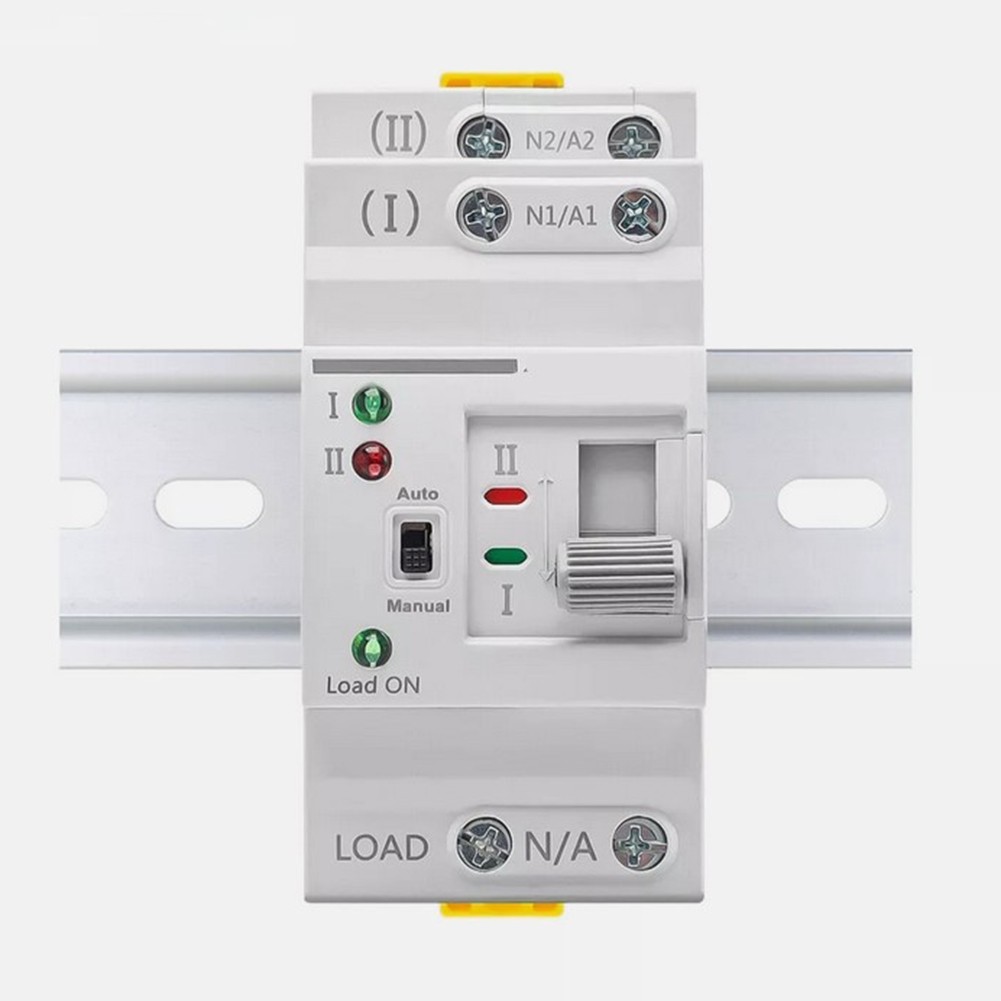 For Ats Dual Power Automatic Electrical Transfer Switch 2P 63A 220V For Generator