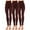Burgundy-Burgundy-Burgundy, variant on Women's High Waist Seamless Legging (3-Pack)