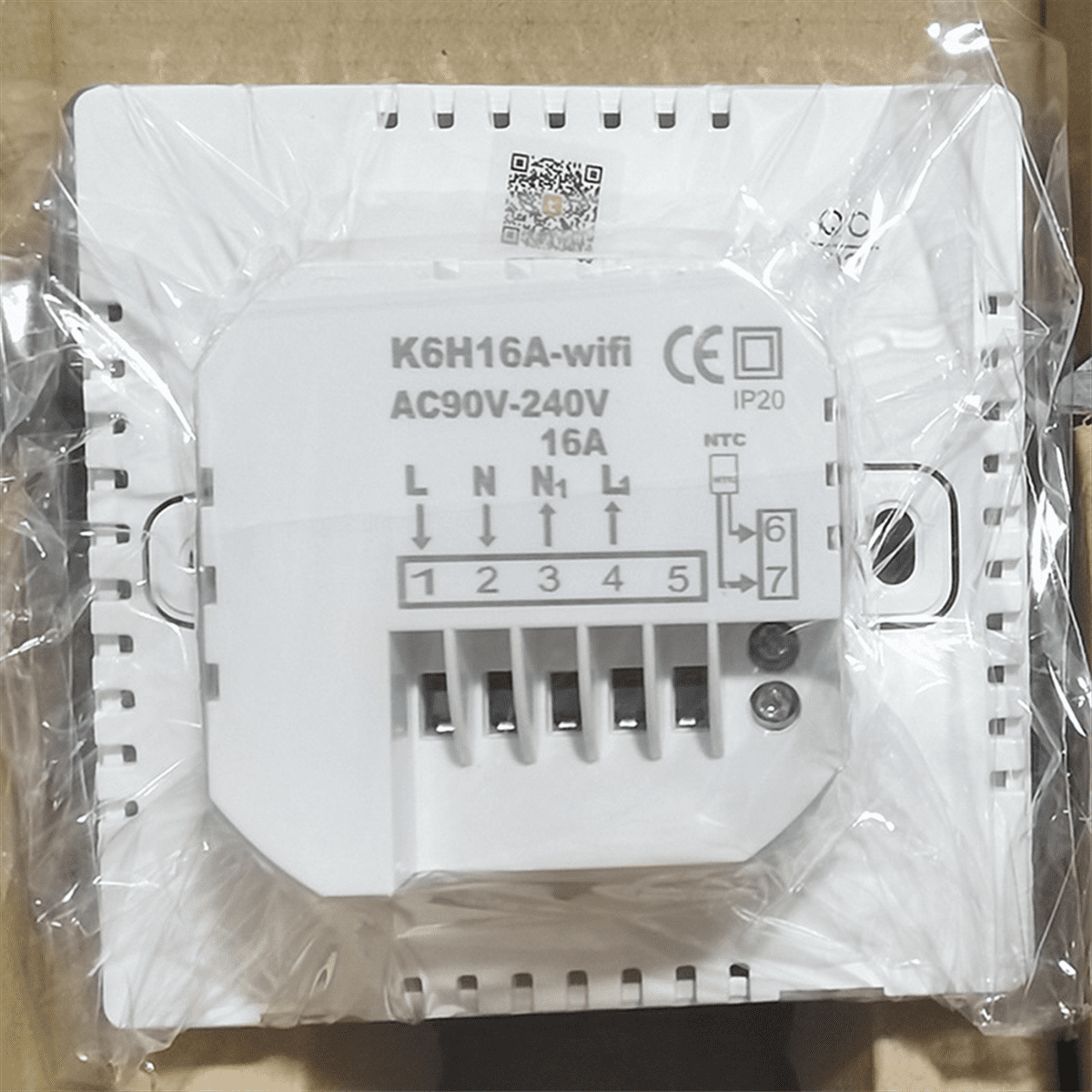 WIFI Graffiti Touch Screen Heating Thermostat Smart Thermostat WIFI Black 3A Plumbing/Wall Hanging Boiler