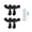 black, variant on 2 Pair Drone Colorful Paddle Propeller for Neo 2 Silent Power Noise Reduction Replacement Wings Drone Accessories, Improved Version, Including 12 Screws, 1 Screw Driver
