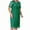 Green, variant on gakvbuo Plus Size Dress For Women Wedding Guest Women's Plus Size Short-Sleeve Dress Spliced Embroidered Lace Cocktail Party