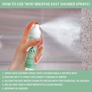 Midwest Sea Salt Company Breath Easy Aromatherapy Shower Mist Spray
