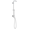 thumbnail image 1 of Grohe 26487000 Système de Douche à une Poignée Rétro-Fit avec Barre Coulissante & 44; Chrome Starlight, 1 of 1