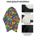 thumbnail image 4 of Barber Hair Cutting Cape Autism Awareness Professional Salon Hairdressing Cape for Hairdresser 66”× 55”, 4 of 7