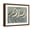 Brown Frame, variant on Art.com Shore Birds II Art Print by Norman Wyatt Jr., Black Frame Wall Art, 40" x 32"