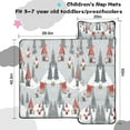 thumbnail image 5 of Gray Christmas Gnome Village Pattern Toddler Nap Mats for Kids Preschool,50"x20" Sleeping Mat Bag or Kids,Toddler Sleeping Bag,Toddler Nap Mat or Daycare, 5 of 6