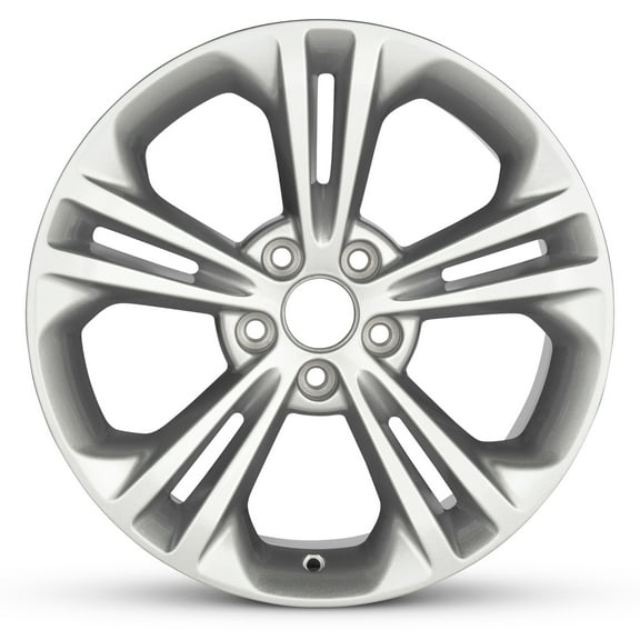 For 2013-2019 Ford Taurus 18 Inch Painted Silver Rim - OE Direct Replacement - Road Ready Car Wheel