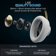 JLab JBuds Open Wireless Headphones, Cloud Foam Comfort, 24Hr Battery, Open-Ear, Cloud White