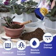 thumbnail image 3 of African Violet Potting Soil Mix 1qt, Pre-Mixed Acid Soil Ideal for African Violets to Ensure Optimal Nutrient Uptake and Vibrant Blooms, 3 of 3
