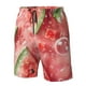thumbnail image 4 of Balery Refreshing Watermelon Slices Traje de Baño Estilo Hawaiano para Hombre, Shorts de Secado Rápido con Bolsillos-3X-Large, 4 of 6