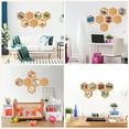 thumbnail image 3 of RYRDWP Clearance Hexagon Cork Board Wall Sticker – Self-Adhesive Removable Message Board Photo Wall Decor for Home, Office & Customizable Bulletin Board, 3 of 6