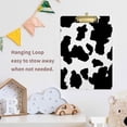 thumbnail image 7 of Coolnut Cow Clipboard, Acrylic Standard A4 Letter Size Clip Board with Low Profile Clip for Office, Classroom, Doctor, Nurse and Teacher Gifts, 7 of 7