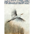 thumbnail image 2 of McCavitt, Naomi 19x24 White Modern Wood Framed Museum Art Print Titled - Waterbirds in Mist I, 2 of 4