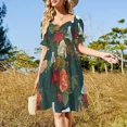 thumbnail image 3 of Chemistry Floral Sleeveless Dress Women's dresses luxury women's party dress evening prom, 3 of 7