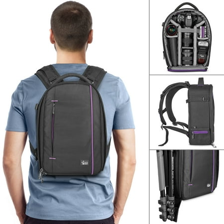 DSLR Camera and Mirrorless Backpack Bag by Altura Photo for Camera and Lens (The Light Traveler (Best Mirrorless Camera Bag)