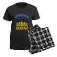 thumbnail image 5 of CafePress - I Stand With Ukraine Pajamas - Women's Short Sleeve Print T-Shirt and Pants Dark Cotton Pajama Set, 5 of 7