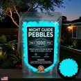 thumbnail image 2 of 2026 Colorful Glow In The Dark Garden Stones Night Luminous Pebbles Rainbow Glow In The Dark Stepping Rocks Outdoor Landscaping Decor Glowing Stones Fish Tank Aquarium Decora, 2 of 9