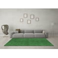 thumbnail image 3 of Ahgly Company Indoor Rectangle Trellis Emerald Green Modern Area Rugs, 8' x 12', 3 of 4