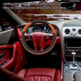thumbnail image 2 of 38cm Car Steering Wheel Cover, Universal Leather Steering Wheel Cover, Fit for All 99% Car Models Accessories Coffee, 2 of 5