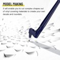 thumbnail image 3 of Craft Knife, Lightweight Cutting Tool 360 Degree Rotating Blade Craft Knife Pen Type Paper Cutter Art Knife Cutter Handheld Engraving Pen for Craft Hobby Scrapbooking, 3 of 7