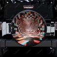 thumbnail image 1 of 3D Colorful Depth Print Spare Tire Cover Waterproof Tire Wheel Protector for Car Truck SUV Camper Trailer Rv, 1 of 5