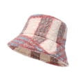 thumbnail image 1 of CSChome Fisherman Hat Unisex Winter Fisherman Hat - Color Matching Thick Soft Plush Flat Top, 1 of 6