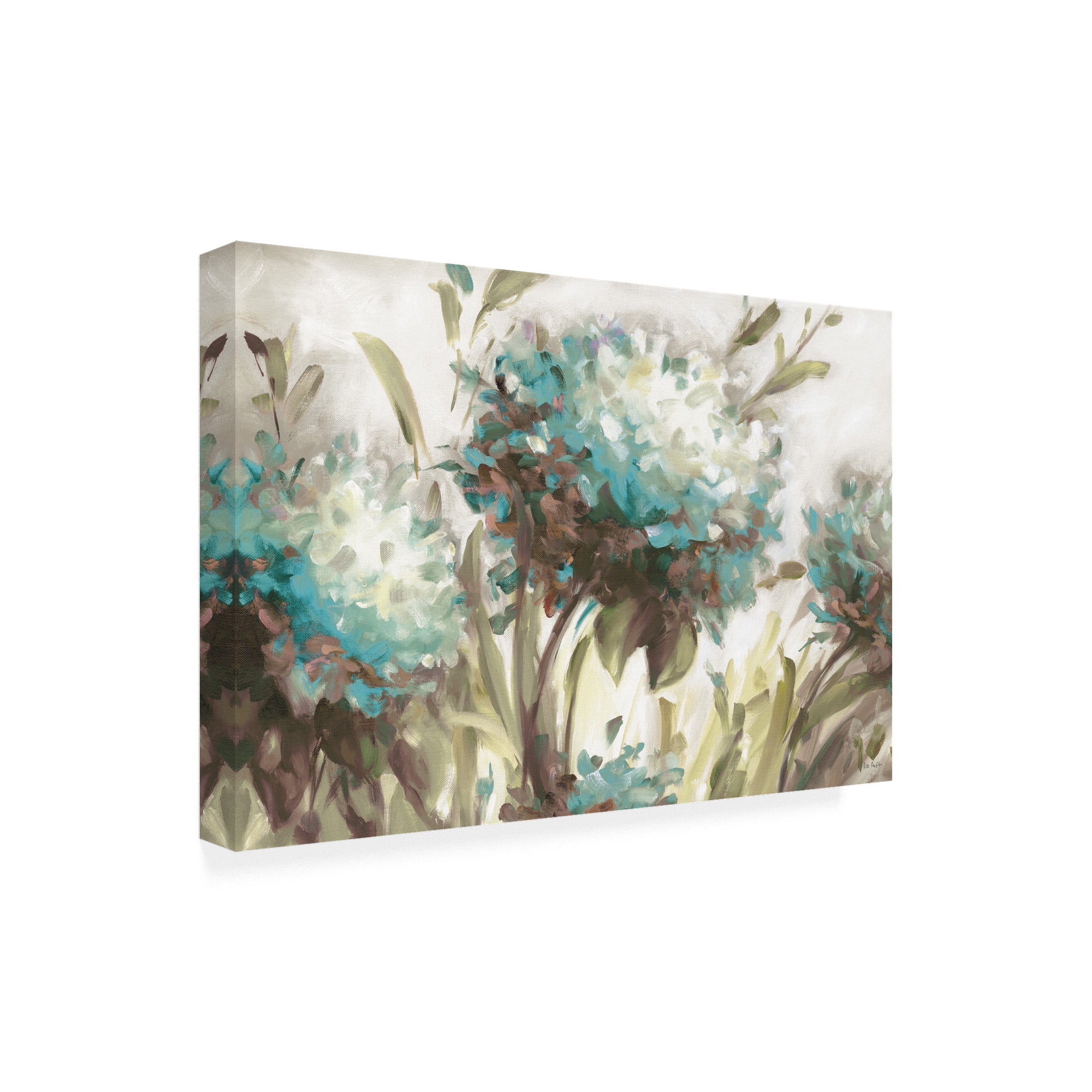 Trademark Fine Art 'Hydrangea Field Neutral' Canvas Art by Lisa Audit