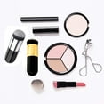 thumbnail image 3 of Brocha para base de 2 piezas, brocha para maquillaje Chubby, adecuada para mezclar cosméticos líquidos, en crema o en polvo impecables Namotu CZMR-HQ9-1, 3 of 5