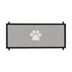 thumbnail image 2 of Valla de puerta para mascotas para uso doméstico | Barrera anti-mascotas sin taladrar | Malla negra de poliéster ajustable 70,87x30,71 pulgadas | Instalación segura del marco de la puerta y la, 2 of 6