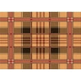 thumbnail image 1 of Ahgly Company Machine Washable Indoor Rectangle Transitional Orange Area Rugs, 2' x 4', 1 of 7