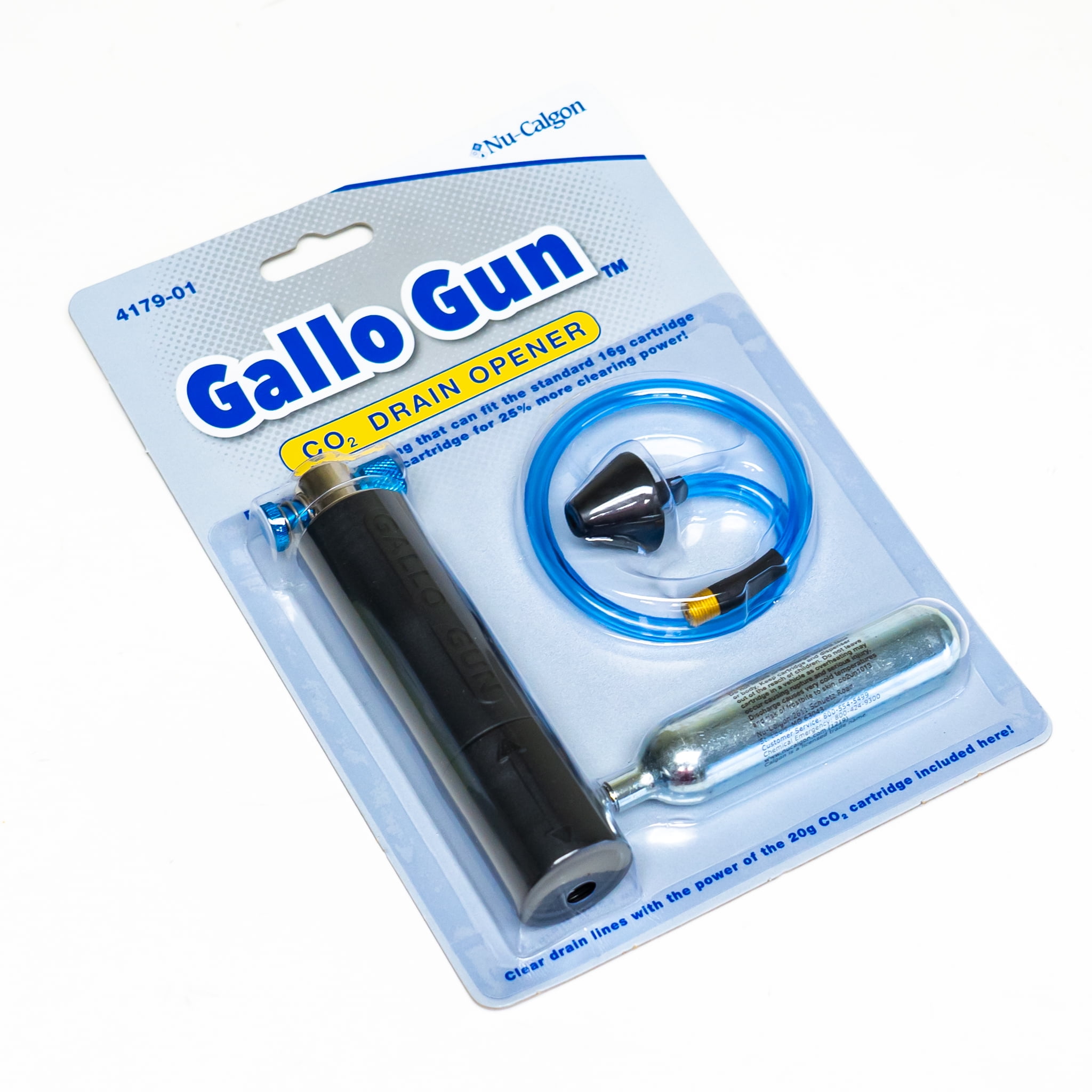 NuCalgon Original Gallo Gun Condensate Drain Opener Fits both 16g