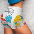 thumbnail image 2 of Sikiie Gnomes Summer Print Workout Shorts Women Scrunch Butt Gym Shorts Seamless High Waist Tummy Control Yoga Biker Athletic Shorts, 2 of 5