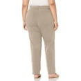 thumbnail image 2 of Pantalones cortos Gloria Vanderbilt Amanda High Rise Tapered Stonewood 18, 2 of 2