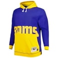 thumbnail image 2 of Men's Mitchell & Ness Royal/Gold Los Angeles Rams Big & Tall Big Face Pullover Hoodie, 2 of 3