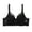 Black, variant on Aayomet Push Up Bras for Women Women's Full Coverage Plus Size Comfort Minimizer Bra Wirefree Non Padded,Red 105C