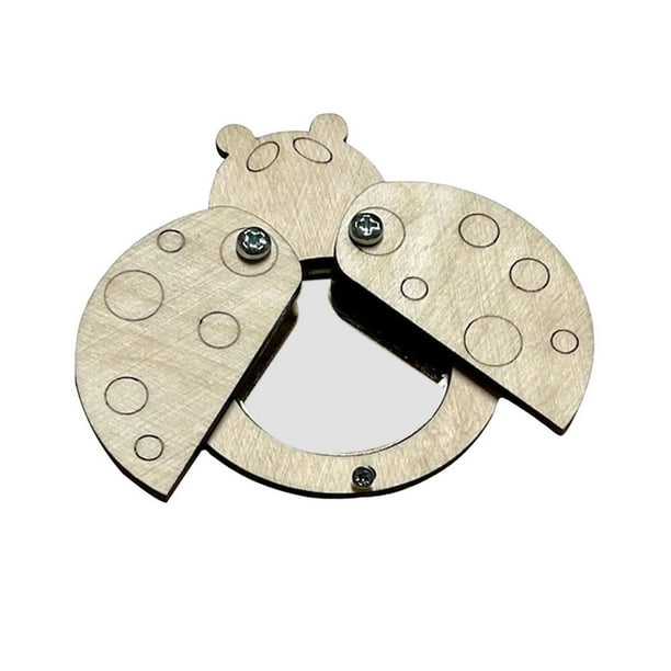 Tablero sensorial de desarrollo Montessori, juguete educativo temprano, parte de bricolaje espejo