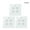 3 PCs White EU, variant on Smart Life Double Curtain Blind Switch for Roller Shutter Electric Motor ,Easy to Installation