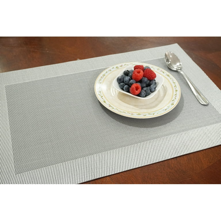 Napa Silver Textilene Placemat (Set of 4) Napa Silver Textilene Placemat (Set of 4)