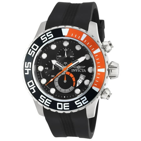 Invicta Pro Diver Black Rubber Mens Watch 20448