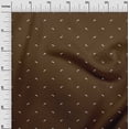 thumbnail image 3 of oneOone Velvet Brown Fabric Asian Block Mustache Craft Projects Decor Fabric Printed By The Yard 58 Inch Wide, 3 of 5