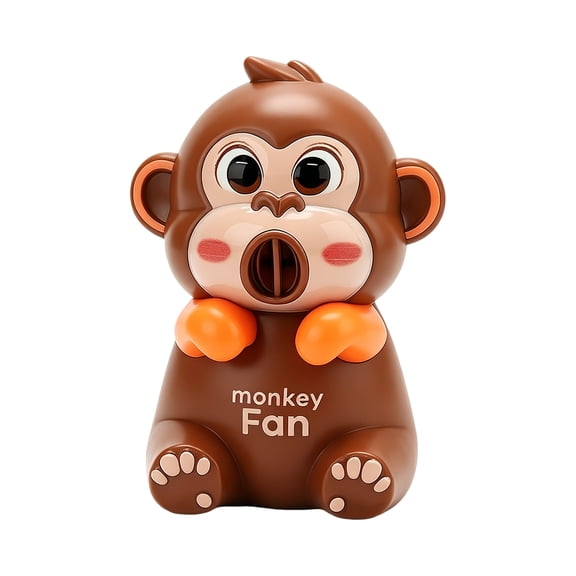 Cute Cartoon Animal Mini Fan - Rechargeable, Portable, and Quiet Operation for Cup Side Cooling, Home, and Outdoor Use