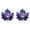 Blue _2Pcs, variant on Stained Glass Acrylic Maple Leaf Hanging Ornaments Thanksgiving Decor,Autumn Fall Decor Christmas Tree Decoration 2026,Nature-Themed Holiday Decor,Maple Leaves Gift for Home & Garden