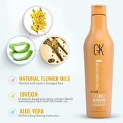 GK Hair Colored Shield Shampoo 8.11 Fl Oz - Deep Cleansing Moisturizing Heat Protection Sulfate Free