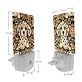 thumbnail image 7 of PhooArto Puppy Dog Leopard Pattern Plug in LED Night Light Auto Sensor Dusk to Dawn Decorative Night for Bedroom, Bathroom, Kitchen, Hallway, Stairs, Baby's Room, Energy Saving, 7 of 7