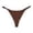 Brown-b, variant on Low Rise Seamless T-String Panties with Lace Trim, Breathable Soft Comfort Gusset Thongs for Women – 8 Pack