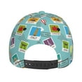 thumbnail image 6 of Fotbe World Travel1 Baseball Cap, World Travel1 Print Dad Hat,Outdoor Hat,Adjustable Sports Cap, Perfect For Activities, 6 of 9