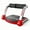 Red a, variant on Sit Up Machine, Ab Machine, Adjustable Resistance, Automatic Rebound, Ab Crunch Machine For Stomach Workout, Ab Workout Equipment For Home Gym Red a