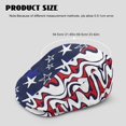 thumbnail image 4 of HUIACONG Vintage USA Flag Print Newsboy Cap for Men - Lightweight Wrinkle-Resistant Year-Round Hat for Daily Commute, Outings, Gifting for Father's Day, Birthdays, 4 of 4